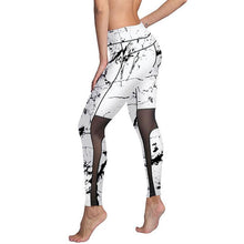 Load image into Gallery viewer, loomrack Marble Paint Mesh Leggings Leggings L