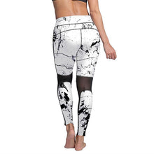 Load image into Gallery viewer, loomrack Marble Paint Mesh Leggings Leggings XXL