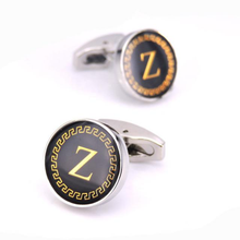 Load image into Gallery viewer, loomrack Men's Lettered Cufflinks Tie Clips & Cufflinks Z