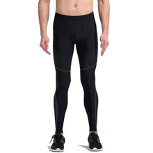 Load image into Gallery viewer, loomrack Men’s Spiral Compression Reflective Leggings Running Tights