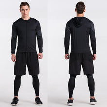 Load image into Gallery viewer, loomrack Men's Spiral Reflective Zip-up Hoody Jackets