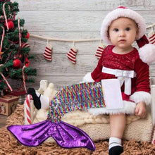 Load image into Gallery viewer, loomrack Mermaid Sequin Christmas Stocking Christmas Accessories