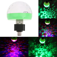 Load image into Gallery viewer, loomrack Mini USB Light - Suitable for: Android Smart Phone, PC, Power Bank, Car, etc... Disco Lights