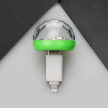Load image into Gallery viewer, loomrack Mini USB Light - Suitable for: Android Smart Phone, PC, Power Bank, Car, etc... Disco Lights