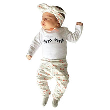 Load image into Gallery viewer, loomrack Pretty in Wink 3 Piece Baby Girl Set Clothing Sets