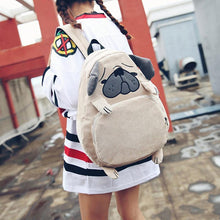 Load image into Gallery viewer, loomrack Pug Backpack Backpacks