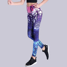 Load image into Gallery viewer, loomrack Push Up High Waist Graphic Leggings Leggings