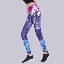 Load image into Gallery viewer, loomrack Push Up High Waist Graphic Leggings Leggings