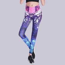 Load image into Gallery viewer, loomrack Push Up High Waist Graphic Leggings Leggings