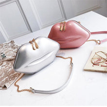 Load image into Gallery viewer, loomrack Quirky Lip-Shaped Clutch Bag Shoulder Bags