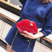 Load image into Gallery viewer, loomrack Quirky Lip-Shaped Clutch Bag Shoulder Bags