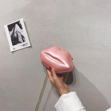 Load image into Gallery viewer, loomrack Quirky Lip-Shaped Clutch Bag Shoulder Bags Pink