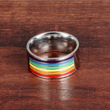 Load image into Gallery viewer, loomrack Rainbow Pride Ring Rings