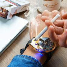 Load image into Gallery viewer, loomrack Rechargeable USB Lighter Watch Quartz Watches