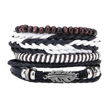 Load image into Gallery viewer, loomrack Retro Adjustable Leather Bangles for Men Charm Bracelets Bracelet Style - 03