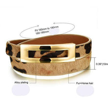 Load image into Gallery viewer, loomrack Retro Leopard Print Double Wrap Leather Bracelet Bracelets