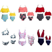 Load image into Gallery viewer, loomrack Retro Mommy and Me Matching Swimsuits - Assorted Styles Family Matching Outfits