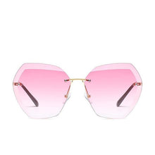 Load image into Gallery viewer, loomrack Retro Rimless Dimensional Sunglasses Sunglasses