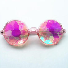 Load image into Gallery viewer, loomrack Round Kaleidoscope Sunglasses Sunglasses