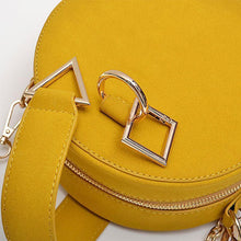 Load image into Gallery viewer, loomrack Round Suede Crossbody Top Handle Bag Top Handle Bags
