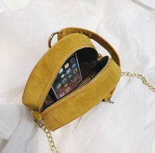 Load image into Gallery viewer, loomrack Round Suede Crossbody Top Handle Bag Top Handle Bags