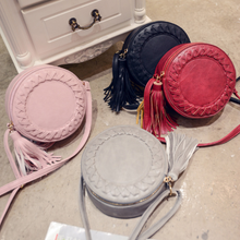 Load image into Gallery viewer, loomrack Round Woven Crossbody Bag Cross Body Bags