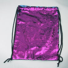 Load image into Gallery viewer, loomrack Sequin Drawstring Bag Backpacks