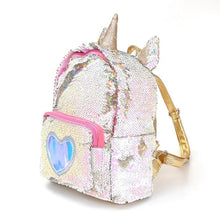 Load image into Gallery viewer, loomrack Sequin Unicorn Backpack Backpacks