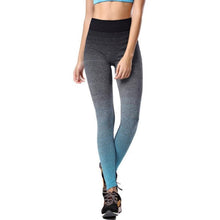 Load image into Gallery viewer, loomrack Shade to Gray Yoga Pants & Capris Yoga Pants Blue pants / M