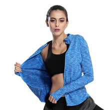 Load image into Gallery viewer, loomrack Slim Fit Quick Dry Zipper Running Yoga Jacket Sports Jackets