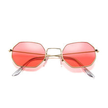 Load image into Gallery viewer, loomrack Small Vintage Metal Hexagon Frame Sunglasses Sunglasses
