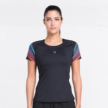 Load image into Gallery viewer, loomrack Spiral Reflective Short Sleeve Compression Top T-Shirts 70201 / S