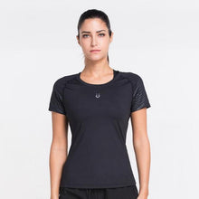 Load image into Gallery viewer, loomrack Spiral Reflective Short Sleeve Compression Top T-Shirts 70203 / S