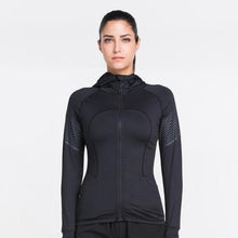 Load image into Gallery viewer, loomrack Spiral Reflective Zip-up Hoody Basic Jackets 70103 / S