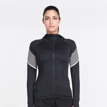 Load image into Gallery viewer, loomrack Spiral Reflective Zip-up Hoody Basic Jackets 70104 / S
