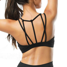 Load image into Gallery viewer, loomrack Strappy Mesh Push-up Workout Bralette Sports Bras