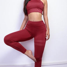 Load image into Gallery viewer, loomrack Striped Thigh Yoga Set Yoga Sets