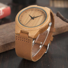 Load image into Gallery viewer, loomrack Sub-Saharan Bamboo Wristwatch Quartz Watches