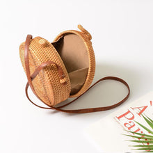 Load image into Gallery viewer, loomrack Sun Pattern Handmade Rattan Bag Shoulder Bags