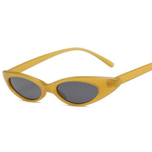 Load image into Gallery viewer, loomrack Swim Shady Small Frame Sunglasses Sunglasses Brown-Gray