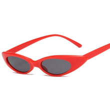 Load image into Gallery viewer, loomrack Swim Shady Small Frame Sunglasses Sunglasses Red-Gray