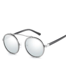 Load image into Gallery viewer, loomrack Unisex Steam Punk Driving Sunglasses Sunglasses Silver