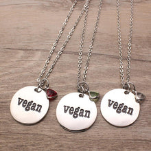 Load image into Gallery viewer, loomrack Vegan Necklace Pendant Necklaces
