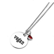 Load image into Gallery viewer, loomrack Vegan Necklace Pendant Necklaces Style 2 Red