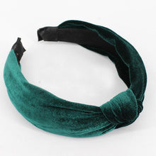 Load image into Gallery viewer, loomrack Velvet Knotted Twist Headband Hair Accessories Army Green