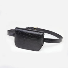 Load image into Gallery viewer, loomrack Vintage Alligator PU Leather Belt Fanny Pack Novelty Bags