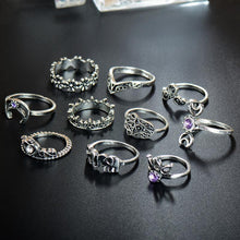 Load image into Gallery viewer, loomrack Vintage Bohemian Ring Sets Rings