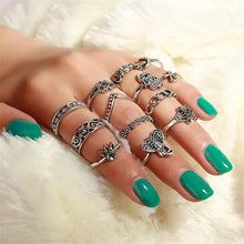 Load image into Gallery viewer, loomrack Vintage Bohemian Ring Sets Rings