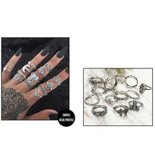 Load image into Gallery viewer, loomrack Vintage Bohemian Ring Sets Rings