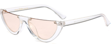 Load image into Gallery viewer, loomrack Vintage Half Frame Small Sunglasses Sunglasses Light Champagne